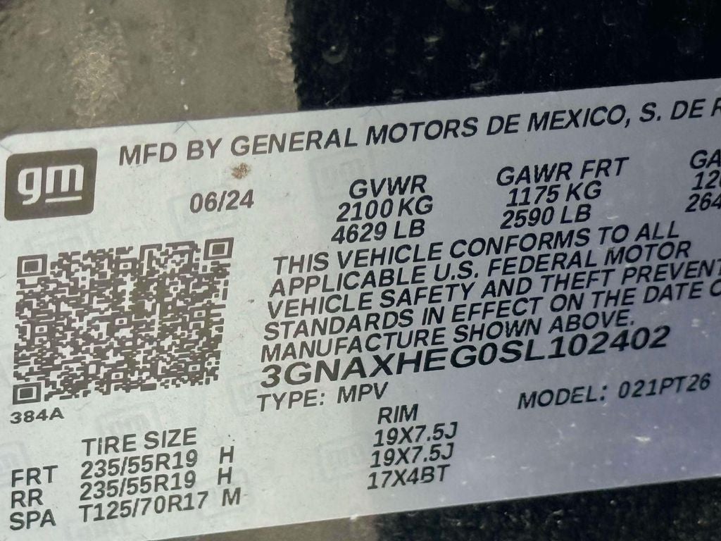 2025 Chevrolet Equinox LT