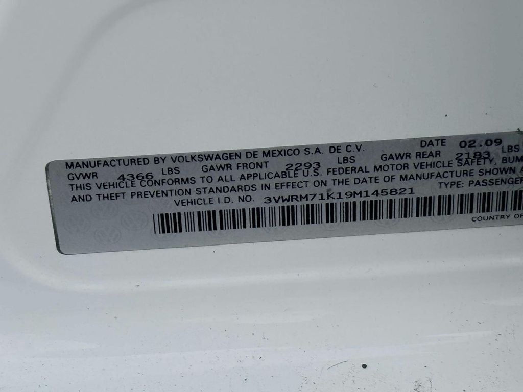 2009 Volkswagen Jetta SE