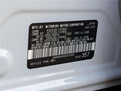 2025 Mitsubishi Outlander Sport 2.0 LE