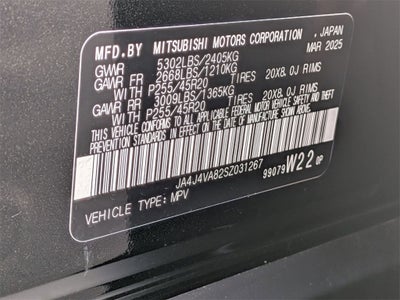 2025 Mitsubishi Outlander SE