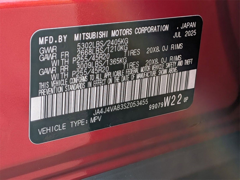 2025 Mitsubishi Outlander SE