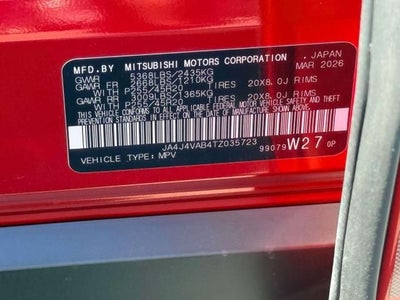 2026 Mitsubishi Outlander Ralliart