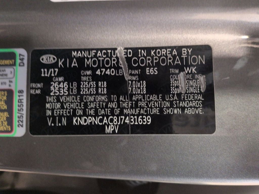 2018 Kia Sportage EX