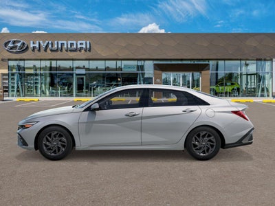 2026 Hyundai Elantra Hybrid Blue