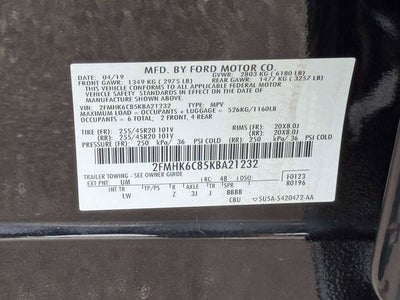 2019 Ford Flex SEL