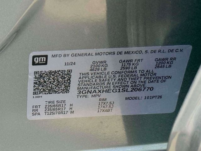 2025 Chevrolet Equinox LT