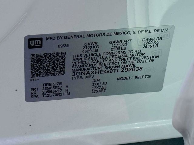 2026 Chevrolet Equinox LT