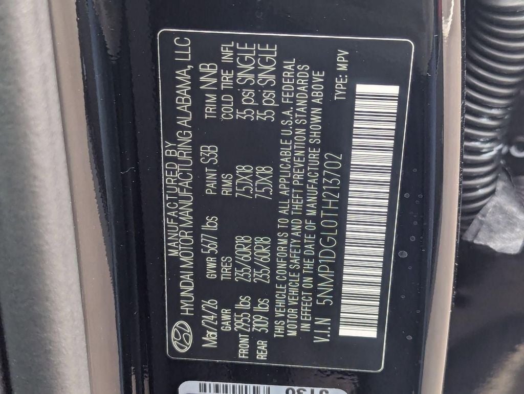 2026 Hyundai Santa Fe SE