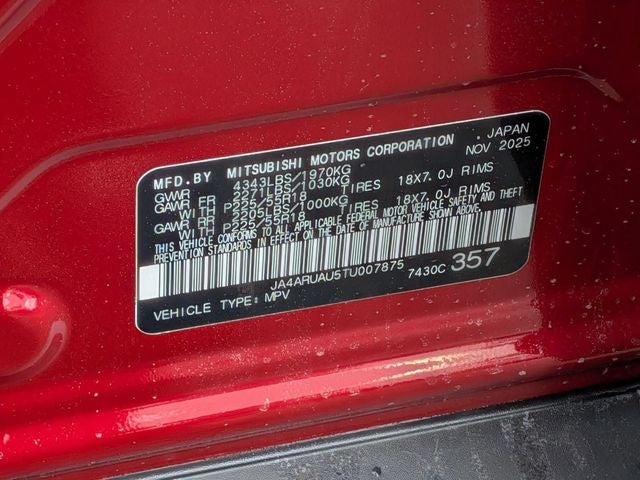 2026 Mitsubishi Outlander Sport 2.0 ES