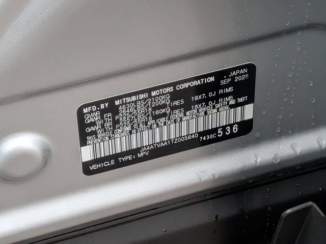 2026 Mitsubishi Eclipse Cross LE