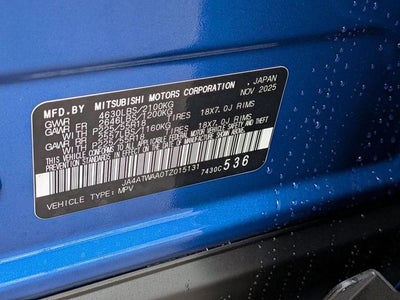 2026 Mitsubishi Eclipse Cross SE