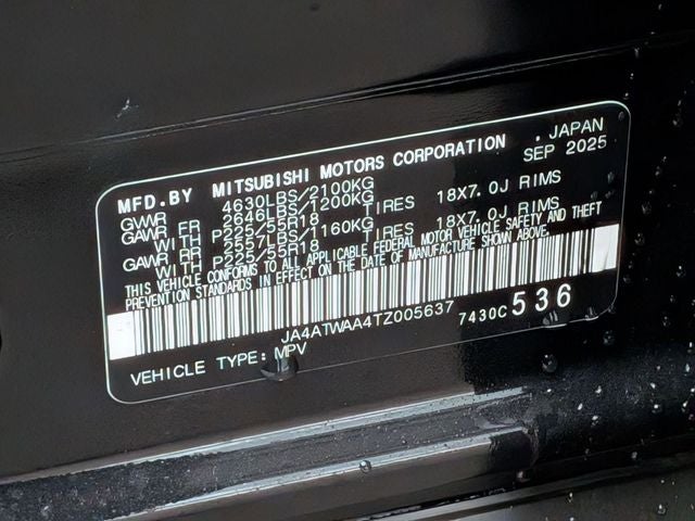 2026 Mitsubishi Eclipse Cross SE