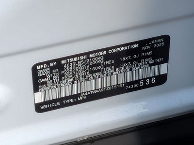 2026 Mitsubishi Eclipse Cross SE