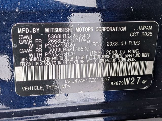 2026 Mitsubishi Outlander SE