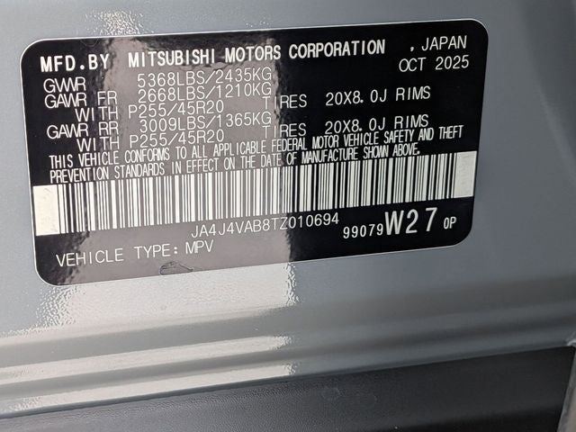 2026 Mitsubishi Outlander SE