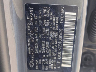 2026 Hyundai Palisade XRT Pro