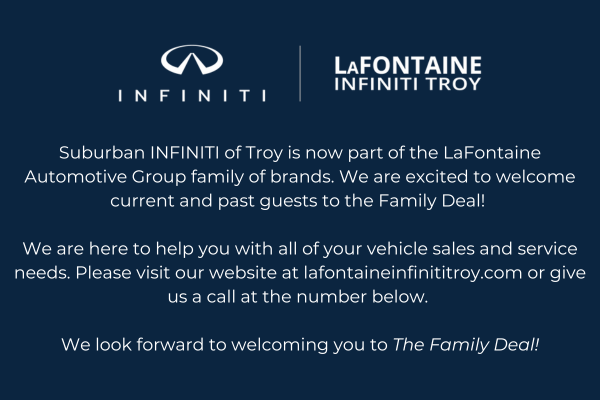 INFINITI Welcome