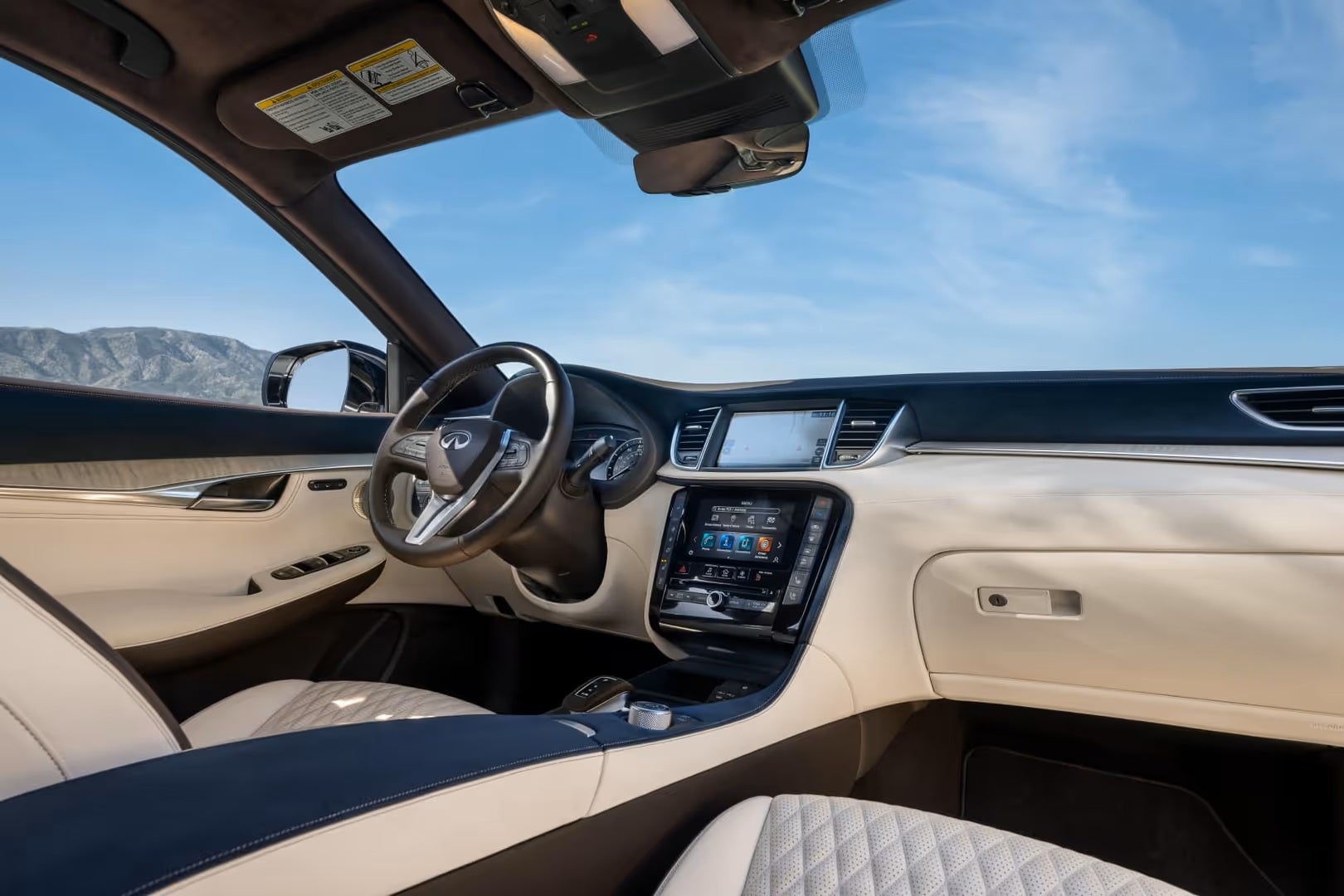 Inside the INFINITI QX50