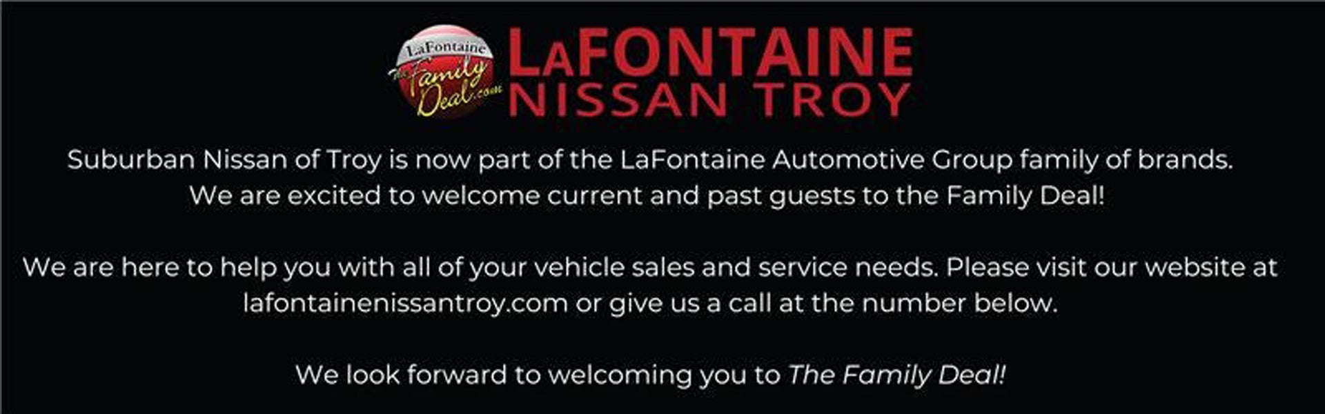 INFINITI Welcome