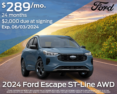 2024 Ford Escape ST LINE AWD 300A