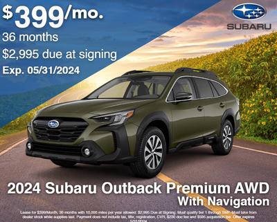 2024 Subaru Outback Premium w/Nav AWD